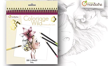 Coloriage Wild 01 Libro para colorear