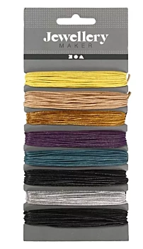 Creativ Company Set 8 Cotton Cords 1mm