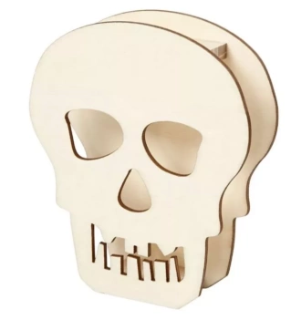 Creativ Company Wooden Skull 