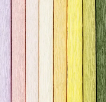 Creativ Company Crepe Paper Pad Pastel Colors 