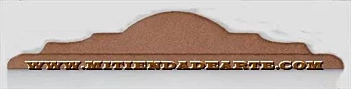 Dayka Trade MDF Silhouette CRS001 Horizontal cornice