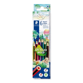 Set 6 lápices de colores Noris 185 Staedtler