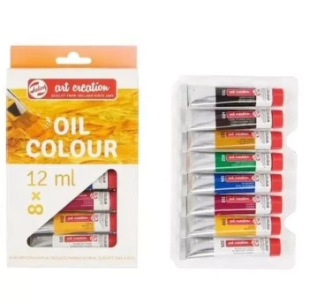 Set 8 Óleos Art Creation Talens 12 ml