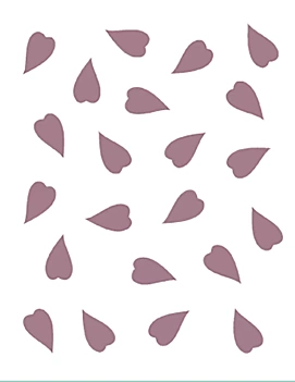Plantilla de Stencil D-105 hojas 15x21cm Dayka