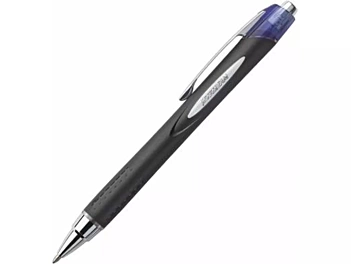 Uni-Ball einziehbarer blauer Jetstream-Stift 1mm