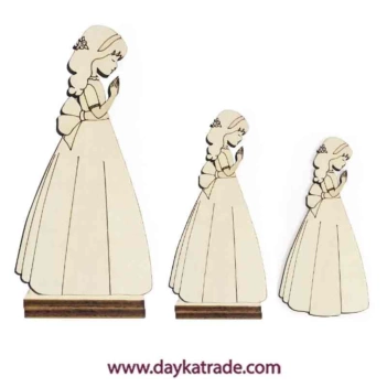 Dayka Trade Silhouette DM Girl Communion Love and Faith 20cm