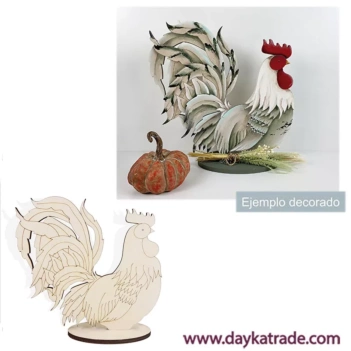 Kit DIY Gallo de Pie Mirando a la Derecha Dayka