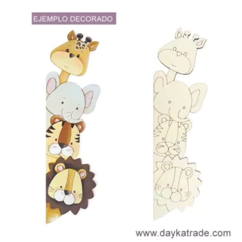 Dayka Trade Wooden Silhouette Animals Right 