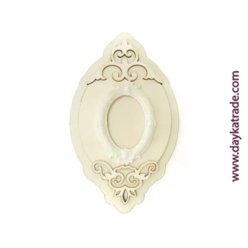 Dayka Trade Christmas Ball 1204G W Marble Frame 20x33cm