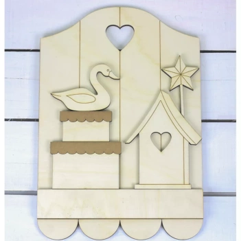 Tabla Cisne cajitas Dayka