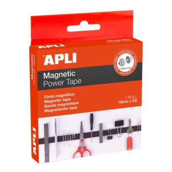 Apli Magnetic Adhesive Tape 19mmx2m