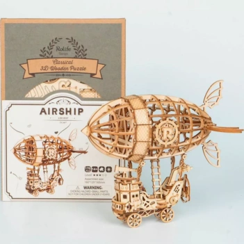 Maqueta Balão dirigível de madeira Classical 3D Robotime