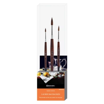 Set de 3 Pinceles de Acuarela Laurin Mccracken Escoda