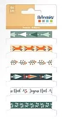 Set de 2 Washi Tape Woodsy Christmas Artemio