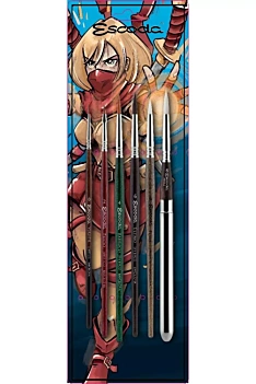 Escoda Set 6 synthetic brushes illustration 6560 