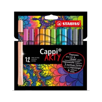 Arty Set 12 feutres Stabilo Cappi