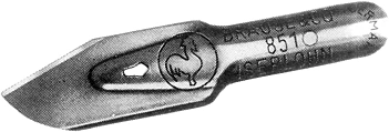 Brause 851B Straight Blade Linoleum Cutting Tip 851B Brause