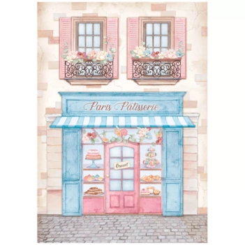 SUPER DEAL **40%** Stamperia Oh là là! Rice Paper Pastries 21x29cm