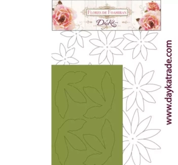 Dayka Trade Foamiran Flower Dahlia Pompon 