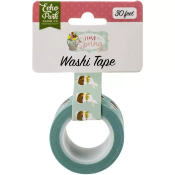 Washi tape Springtime Plaid I Love Spring Echo Park

