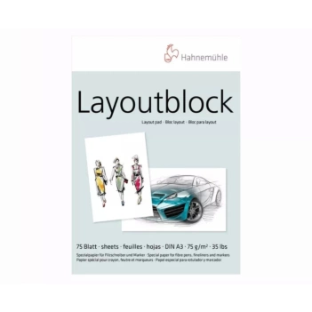 Bloc liso de diseño Hahnemühle 75gr/m2