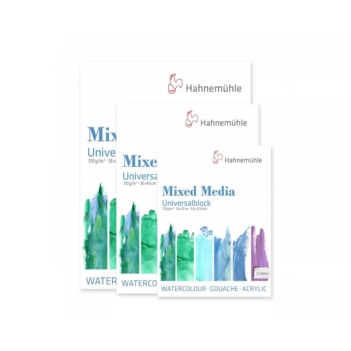 Bloc mixed media grano fino Universal Hahnemühle 310gr/m2