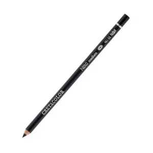 Caja de 3 Lápices Carbón Graso Nero 461 03 Cretacolor Mina de 3,8mm Medium
