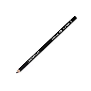 Caja de 3 Lápices Carbón Graso Nero 461 02 Cretacolor Mina de 3,8mm Soft 