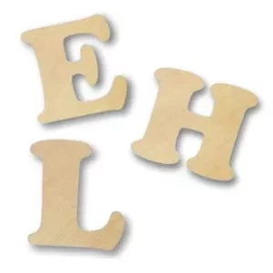 Stamperia Unvarnished Wooden Letter Wide 12cm