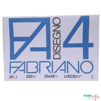 Papel Fabriano Disegno-4 en carpeta 220 g/m² 