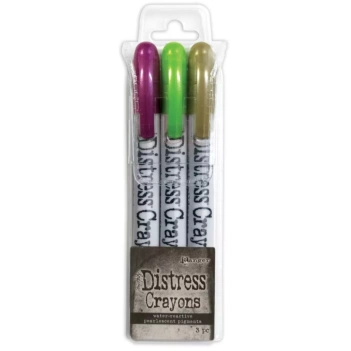 Set Lápices Halloween Pearl Distress Crayons Tim Holtz Ranger 04