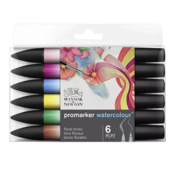 Set 12 Rotuladores Watercolour Landscape Tones Winsor & Newton