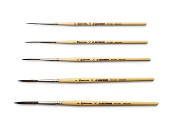 Escoda El Deletrista Runde Flachpinsel Kurzer 6524 