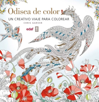 Odisea de color: Un viaje creativo para colorear Chris Garver Spanish
