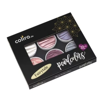 Set de 6 Pigmentos Finetec Fairytale Pearl Colors