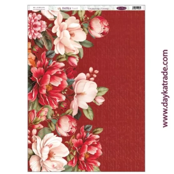 Dayka Trade DTXM-2076 A Dream Christmas Fabric 32x70cm