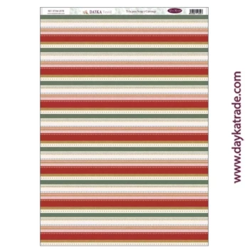 Dayka Trade DTXM-2078 A Dream Christmas Fabric 32x70cm