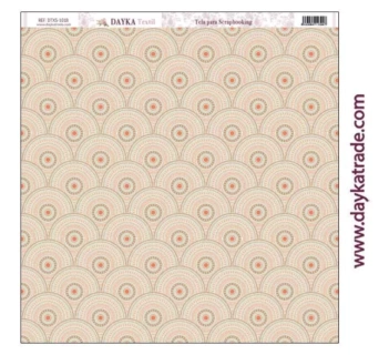Tela DTXS-1016 Fondo Flores Rosas Dayka 30x30cm