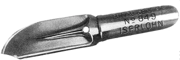 Brause 849B Brause Linoleum Stylo-plume Pointe de coupe