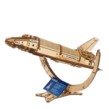 Modellino Space Shuttle Discovery della NASA Meccanico 3D Ugears