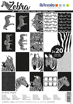 Set de Scrapbooking Jungle Artemio A4

