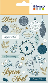 Set de 2 Washi Tape Woodsy Christmas Artemio