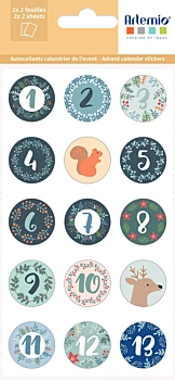 Set de 2 Washi Tape Woodsy Christmas Artemio