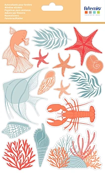 Pegatinas electroestáticas para ventana Corail Artemio