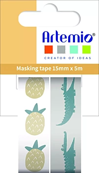 Artemio Set 2 Washi Tape Safari 