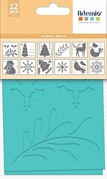Set Plantilas de Stencil Let it Snow Artemio