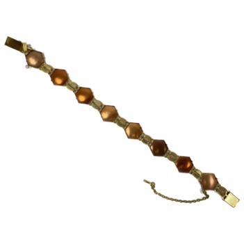 Rhombus-pattern bracelet for enamelling