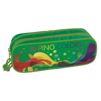 Estuche con dos cremalleras portatodo Alpino