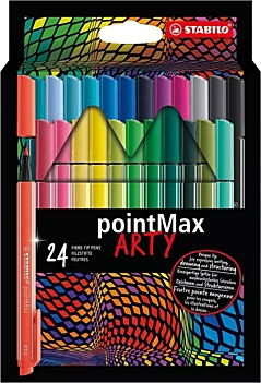 Arty Set 24 STABILO PointMax feutres 0.8