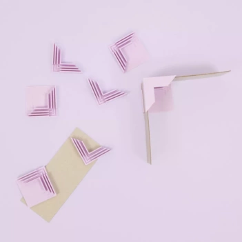 Craftelier 8 Violet Cardboard Box Butt-Pointers